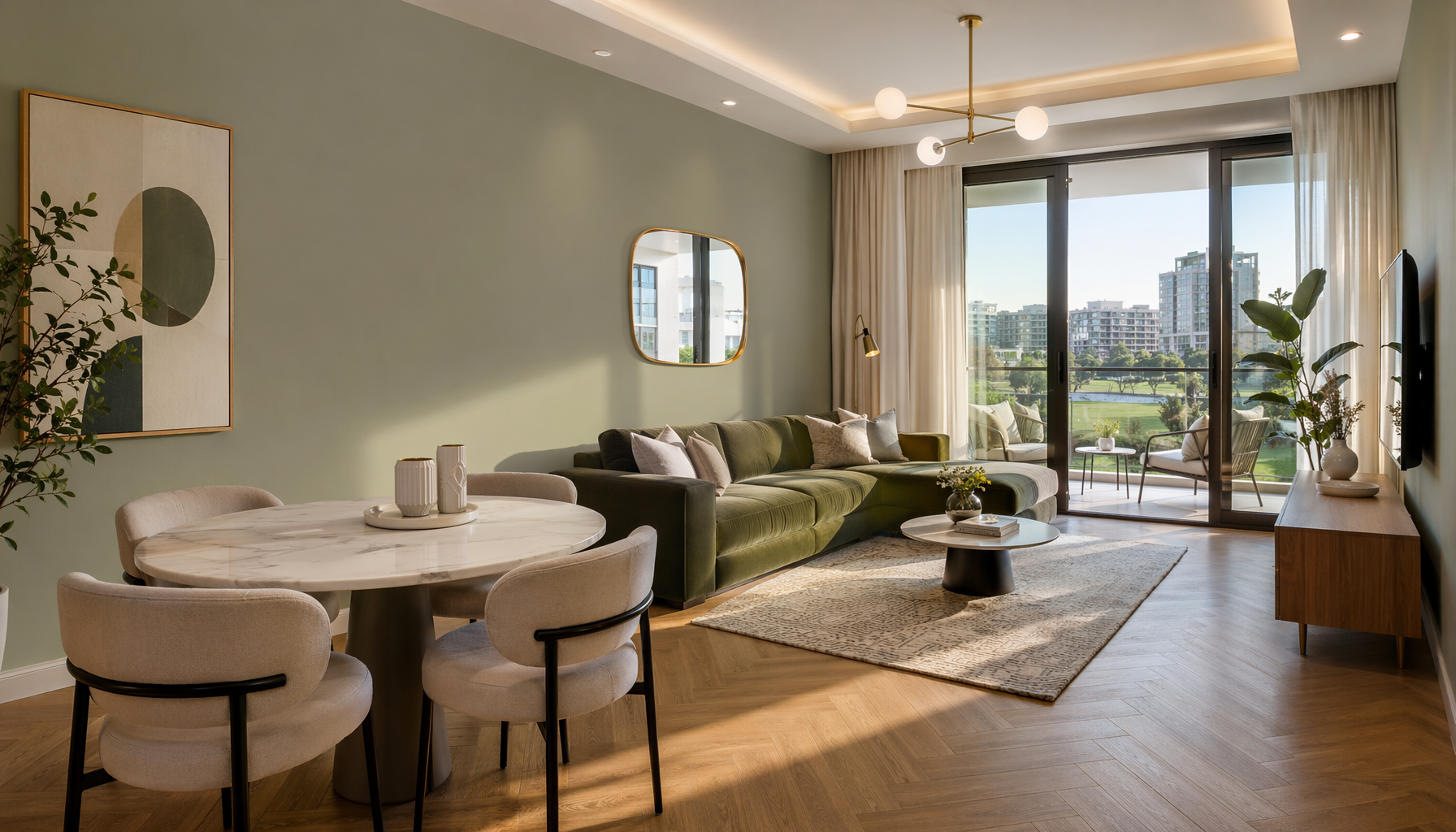 Golf View 2BR for Rent, Dubai Hills — 4 من 8