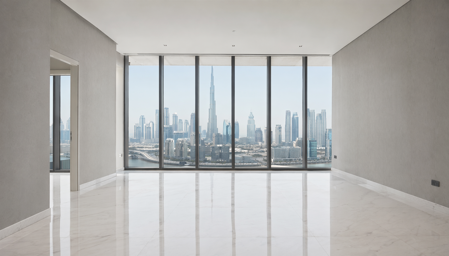 Unfurnished 1BR — Downtown Dubai